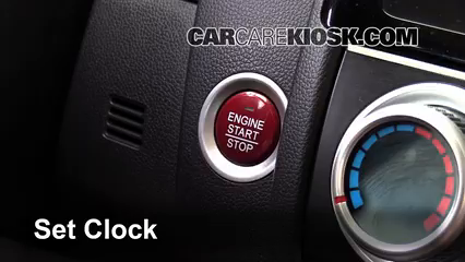 2015 Honda Fit EX 1.5L 4 Cyl. Horloge Régler l'horloge